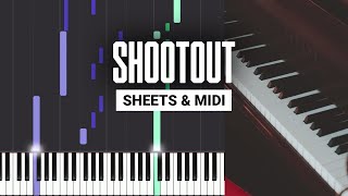 Shootout - Izzamuzzic - Piano Tutorial - Sheet Music & MIDI