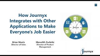 How Journyx Integrates with Other Applications