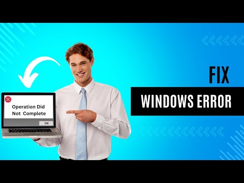 Operation Did Not Complete Successfully Because the File Contains a Virus | Windows 11 & 10 Fix