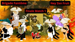 Grande Finale Fallanster match 1 ! | Brigade Fantôme vs Zen Ney Fruit【Dofus Rétro PvP Tournoi 3v3】