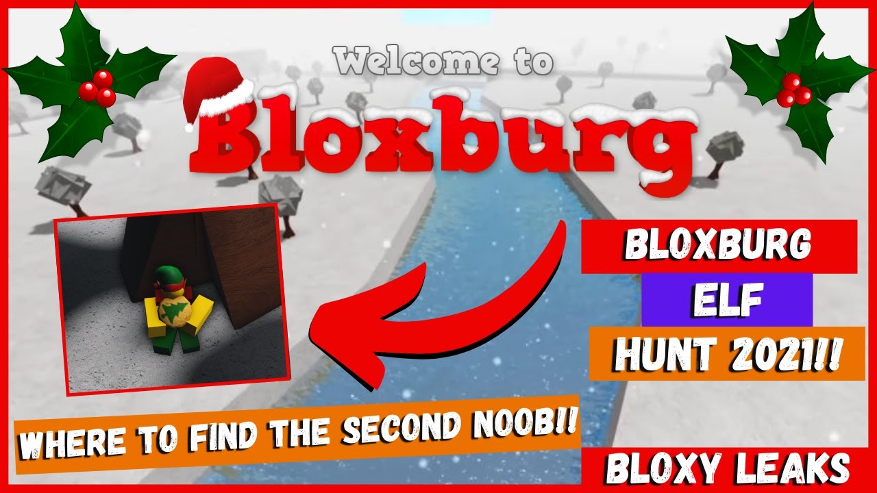 WHERE TO FIND THE SECOND ELF IN BLOXBURG | Bloxburg Christmas Update ...