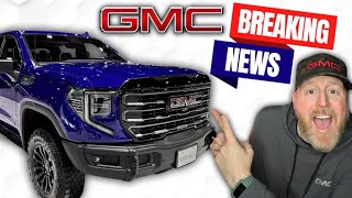 NEW CHANGES coming for the 2024 GMC Sierra 1500 series trucks!