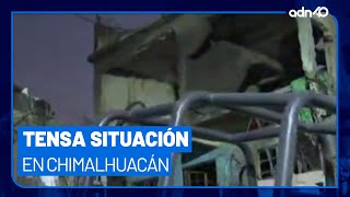 Situación en Chimalhuacán tras explosión en taller clandestino de pirotecnia