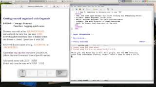 Orgmode E02S04: Drawers, Logging & quick notes