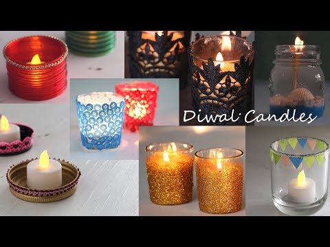 DIY Diwali Candles DIY Diwali Candles