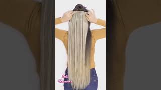 Línea Rapunzel Extensiones de clip de 70 cm de largo. Visítanos en www.missextensiones.pe