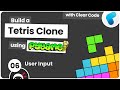 Build Tetris with Pygame #6 - User Input