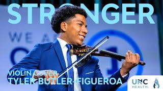 "Stronger" 2024 | AGT Golden Buzzer Song violin cover| Tyler Butler-Figueroa Violinist 16 UNC Health