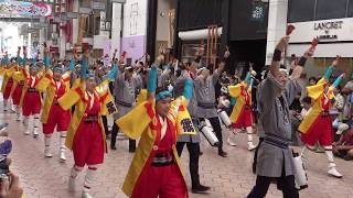 2017年[4K]帯屋町筋｢第64回よさこい祭り１日目･帯屋町」