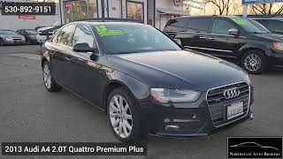 2013 Audi A4 2.0T Quattro Premium Plus at Northstate Auto Brokers at Northstate Auto Brokers