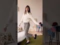 sézane try on with cheetah print sezane winterfashion