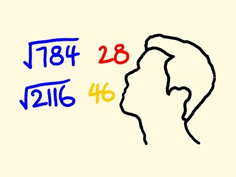 Square root in 3 seconds - math trick Square root in 3 seconds - math trick