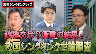 「政権交代を望む声」救国シンクタンク世論調査で衝撃の結果に！減税を旗印に近代政党を！　救国シンクタンク(2024年5月2日18時スタート)ライブ　　倉山満　内藤陽介　渡瀬裕哉　【チャンネルくらら】