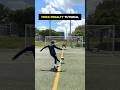 CRAZY TRICK PENALTY⚽️Tutorial!!😳#football #soccer #shorts