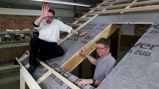 VELUX Dachflächenfenster einbauen - Ausschnitt für Montagerahmen ✔ ISOVER live ★ Web TV Handwerker