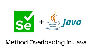 Selenium Training || Method Overloading in Java