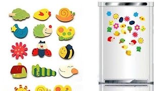 DIY cool fridge magnet| Easy diy for kids| kids game unboxing
