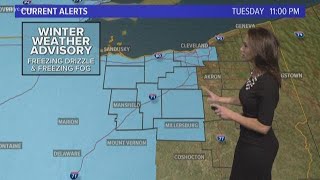 Freezing drizzle and fog leads to Winter Weather Advisory