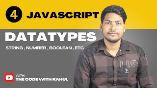 JavaScript Data Types Explained | Primitive vs Reference with Examples | #javascript with rahul