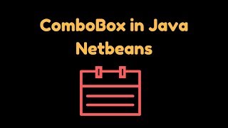 How to use combobox in Java Netbean with Example