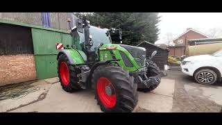 Fendt 718 Gen 6 New on Farm