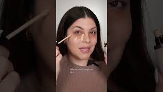 COMO CUBRIR OJERAS OSCURAS ✅ Prueba esta técnica que nunca falla! #makeup #maquillaje