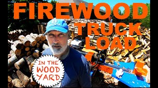 #359 - Truckload of Firewood - Finished Splitting