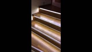 Led merdiven, Led stairs, Uygulama v.02