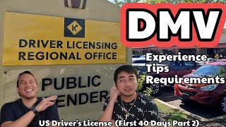 How to get a US Driver's License // DMV Experience, Tips and Requirements // First 40 Days in the US