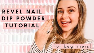 Revel Nail Dip Power Tutorial (for beginners)