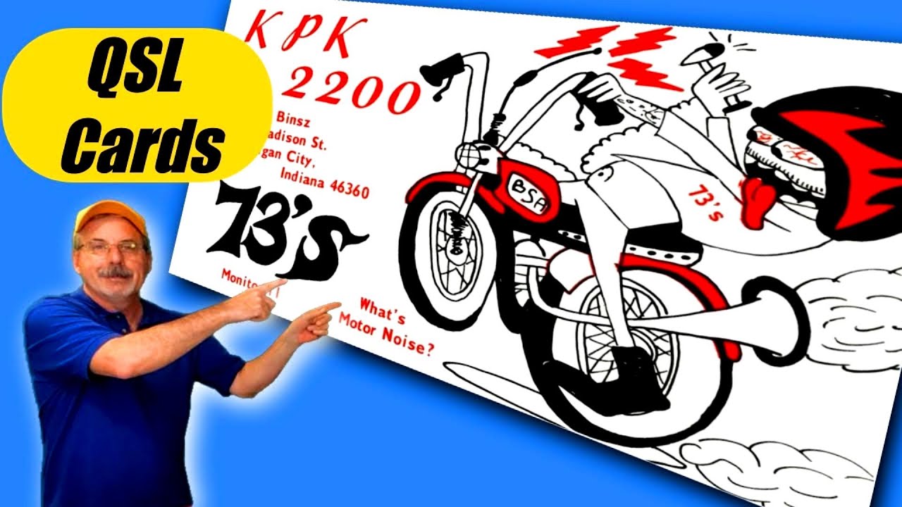 Qsl Radio Cards Explained Youtube