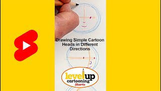Quick Tip to Draw Cartoon Heads in Different angles