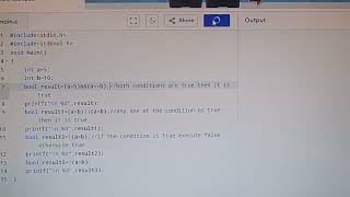 simple Programs C Language /basics beginners #programs on boolean functions using logical operators