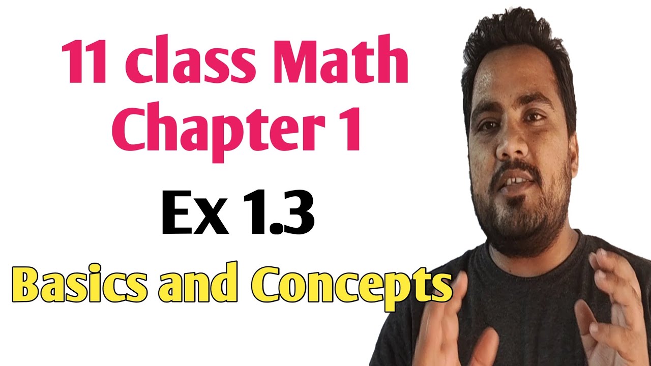 Class 11 Math Chapter 1 Ex 1.3 In Hindi / 11 Class Math Ex 1.3 All ...