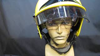 Gallet Fire Helmet.