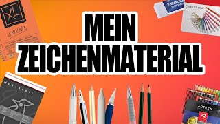 Mein ZEICHENMATERIAL | Alles was Ich zum Zeichnen benutze