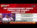 bjp plans counter stir in karnataka after cm kumaraswamy s revolt call against bjp