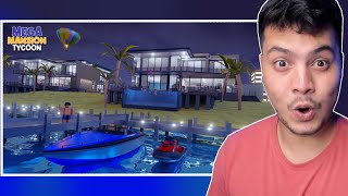 I MADE THE LARGEST BEACH HOUSE IN THE TOWN - ROBLOX - MEGA MANSION TYCOON