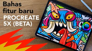 Fitur baru Procreate 5x BETA