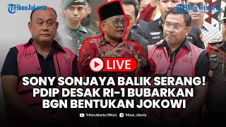 🔴LIVE: Sony Klaim Ada Nama Besar di Balik Skandal MBG - PDIP Desak BGN Bentukan Jokowi Dibubarkan