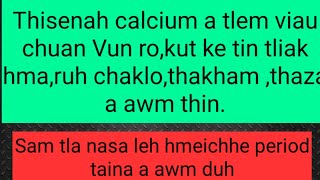 Calcium kan tlakchham avang a natna hrang hrang kan tawrh theihte@mrpharmacist629