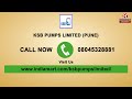 centrifugal and high pressure pumps by ksb pumps limited pune