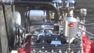 59AB Flathead Ford Engine Running