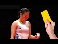 A Legendary Yellow Card Moment In Badminton