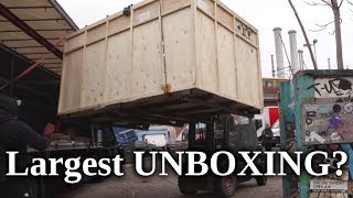 Largest UNBOXING Ever? The new CNC of Cadus arrives! (CNC EP1)