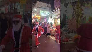 Santa claus in Thrissur #thrissur #kerala #christmas #dance #entertainment #vlog #india #christian