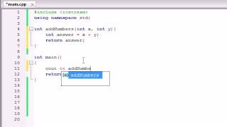 C Programming Tutorials 11 Functions That Use Multiple Parameters