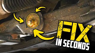 EASY FIX: Clunk Noise Under Car When Reversing Or Braking - Creak Bang after Alignment