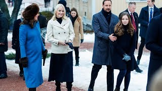 Kate og William får omvisning i Ingrid Alexandras kulturpark