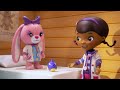 the doc and bella are in 🩺 10 episodes doc mcstuffins compilation @disneyjr